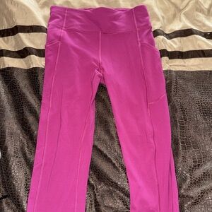 LULULEMON Align Fushia Align Leggings w/ Pockets